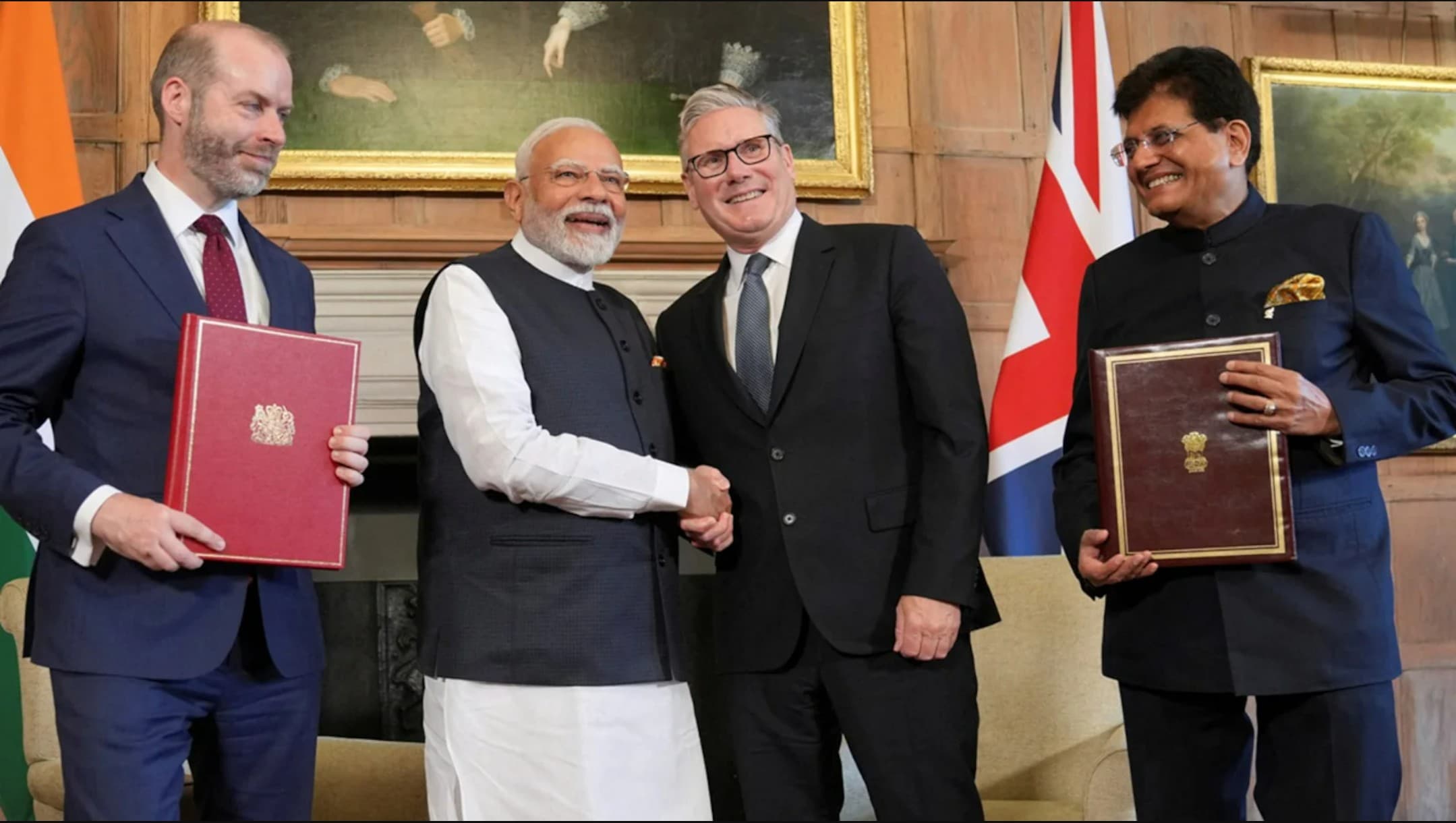 India-UK FTA 2025: भारत-UK में ऐतिहासिक ट्रेड डील, ब्रिटिश प्रोडक्ट्स होंगे सस्ते, हजारों IT प्रोफेशनल्स को मिलेगा यूके में काम
