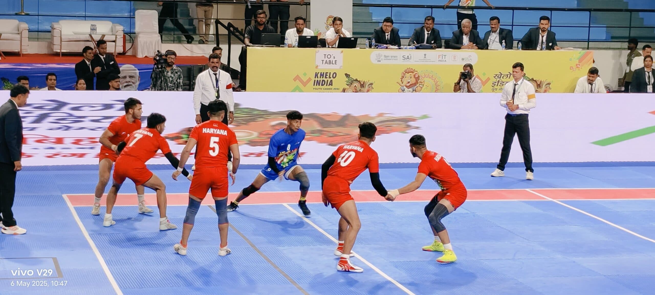 खेलो इंडिया यूथ गेम्स 2025, कबड्डी में हरियाणा और राजस्थान ने मारी बाज़ी, बिहार को मिला कड़ा मुकाबला!