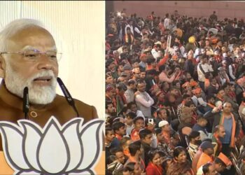 Delhi Elections 2025: प्रचंड जीत के बाद बीजेपी मुख्यालय में जश्न, पीएम मोदी का संबोधन
