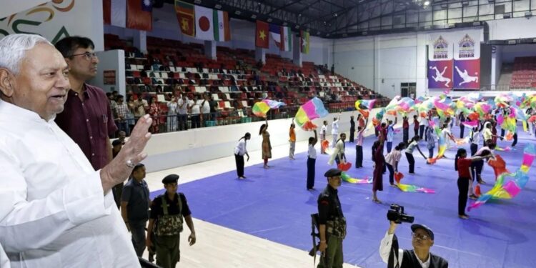 Khelo India Youth Games 2025 : बिहार में पर्यटन और खेलों का नया युग! नीतीश कुमार ने बोधगया में इंटरनेशनल गेस्ट हाउस और गया में मेजर ध्यानचंद खेल परिसर का किया उद्घाटन”