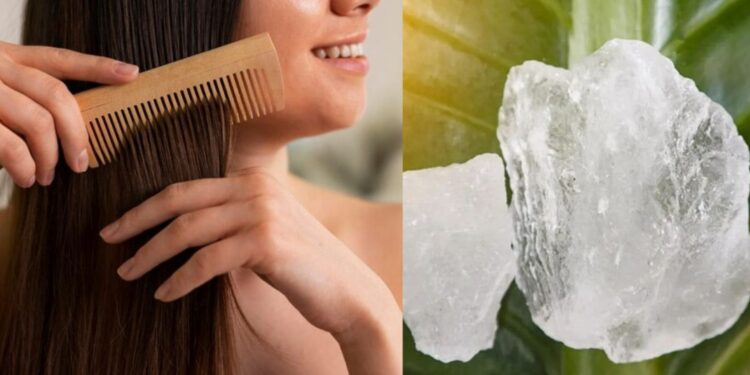 Fitkari Benefits For Hair: सिर्फ 1 चीज – फिटकरी! बालों का झड़ना, डैंड्रफ और सफेद बाल सब हो जाएंगे गायब, जानिए चमत्कारी इस्तेमाल के तरीके!