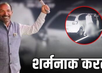 Manohar Dhakad Viral Video: मंदसौर में BJP नेता मनोहर धाकड़ का शर्मनाक वीडियो वायरल! हाईवे पर अश्लील हरकत, पुलिस ने दर्ज किया केस
