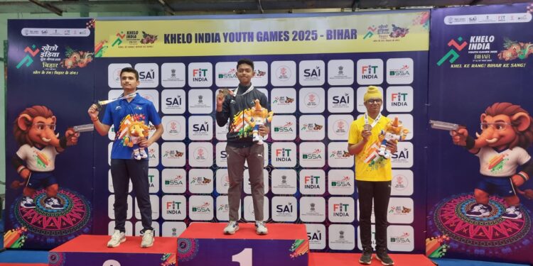 Khelo India 2025: वेदांत ने शूटिंग में जीता गोल्ड, बिहार में बजी जीत की घंटी!