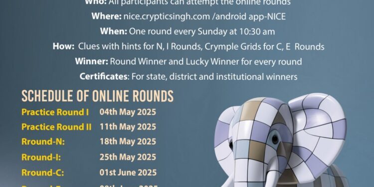 NICE 2025 के लिए संशोधित कार्यक्रम घोषित, छात्रों की तैयारी को मज़बूत करने के लिए अतिरिक्त प्रैक्टिस राउंड जोड़ा गया