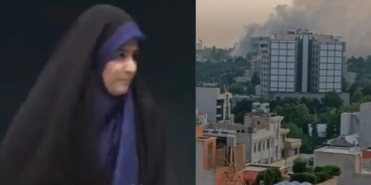 Israel Iran war: तेहरान LIVE शो में इजरायली बमबारी! एंकर स्टूडियो से भागा, सरकारी टीवी पर हमला वायरल