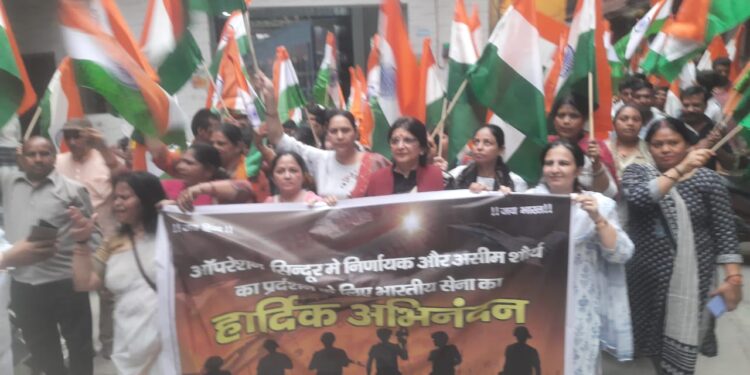 Operation Sindoor Shaurya Yatra:दिल्ली की सड़कों पर गूंजा “भारत माता की जय”, ऑपरेशन सिंदूर को समर्पित शौर्य यात्रा में उमड़ा जनसैलाब!