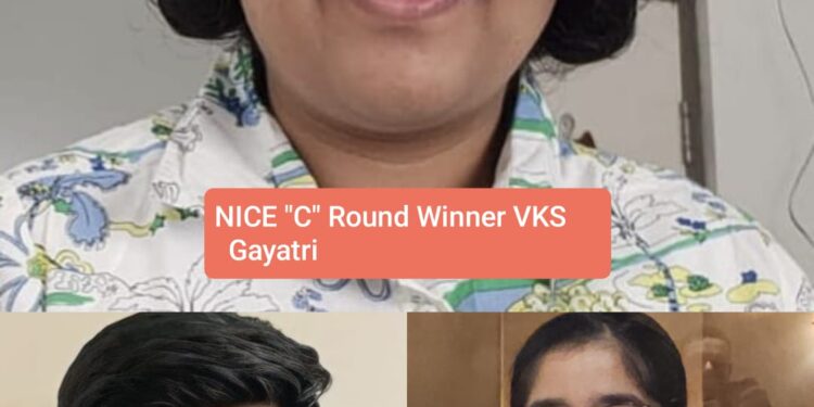 NICE5 C-Round: 202BITS हैदराबाद की गायत्री ने मारी बाज़ी, पूर्व CCCC चैंपियनों की धमाकेदार वापसी!