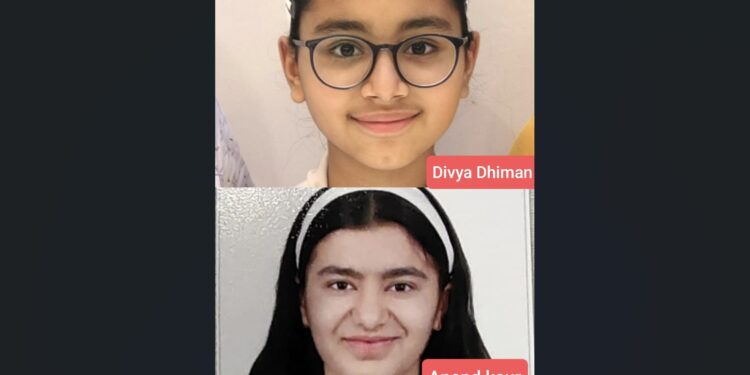 CCCC 13.0: बीसीएम आर्य स्कूल की अन्हद कौर और दिव्या धीमान ने जीता ऑनलाइन राउंड