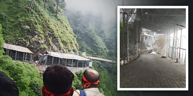 जम्मू-कश्मीर में तबाही: वैष्णो देवी मार्ग पर भूस्खलन में 34 श्रद्धालुओं की मौत, 41 लोगों ने गंवाई जान; घर बह गए, पुल टूटे