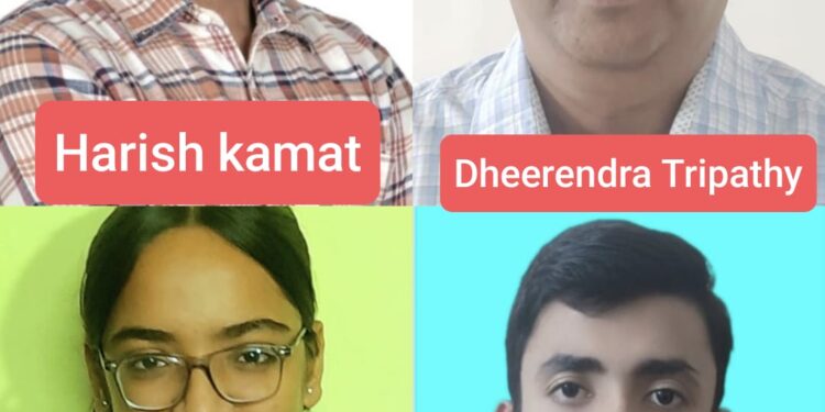 श्रद्धाश्री, ओमकुमारझा, धीरेंद्रत्रिपाठीऔरहरीशकामतनेजुलाईके A Clue A Day (ACAD) क्रिप्टिकक्रॉसवर्डप्रतियोगितामेंमारीबाजी