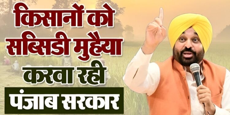 Punjab Govt का बड़ा फैसला: किसानों को मिलेगी 80% सब्सिडी, सहकारी बैंकों से मिलेगा किफायती लोन