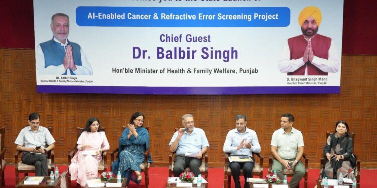 मान सरकार की सेहत में नई क्रांति! पंजाब बना देश का पहला राज्य जहाँ AI से होगी कैंसर और आँखों की जांच