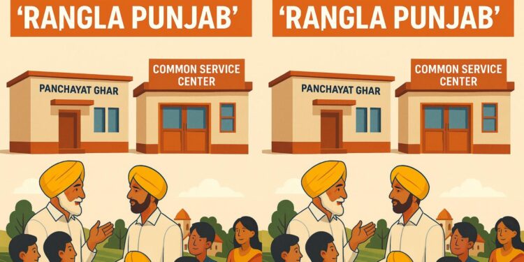 रंगला पंजाब: ₹125 करोड़ से गांवों में बनेंगे आधुनिक पंचायत घर और सेवा केंद्र