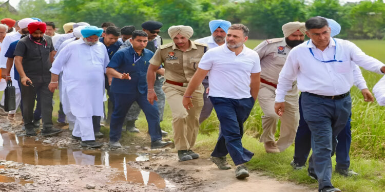 Punjab Flood Tragedy: 20,000 करोड़ का नुकसान, लेकिन केंद्र से सिर्फ़ 1,600 करोड़ – राहुल गांधी बोले, ‘गंभीर अन्याय’
