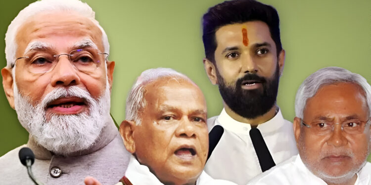 बिहार चुनाव 2025: महागठबंधन में नेतृत्व की उलझन और एनडीए में सीटों का संग्राम