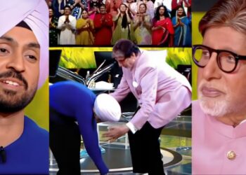 दिलजीत दोसांझ को खालिस्तानी धमकी: KBC में अमिताभ बच्चन के पैर छूने पर SFJ का विरोध