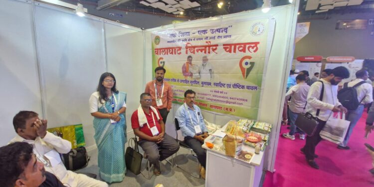 दिल्ली में अंतरराष्ट्रीय चावल सम्मेलन 2025: बालाघाट के चिन्नौर और रायसेन के बासमती चावल ने बटोरी सराहना