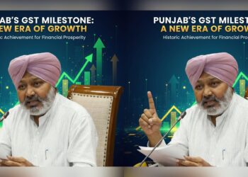 पंजाब की आर्थिक उड़ान: मान सरकार के कुशल प्रबंधन से GST कलेक्शन में 22% की ऐतिहासिक बढ़ोतरी