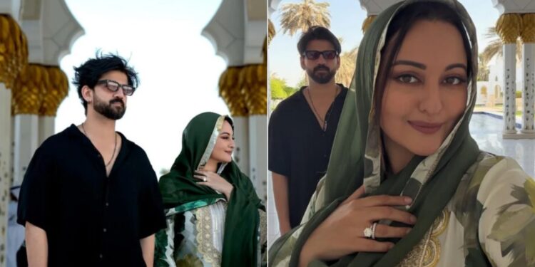 Sonakshi Sinha Visits Mosque: जहीर इकबाल संग मस्जिद पहुंचीं सोनाक्षी सिन्हा, बोले– “मैं उसे कन्वर्ट करने नहीं ले जा रहा”