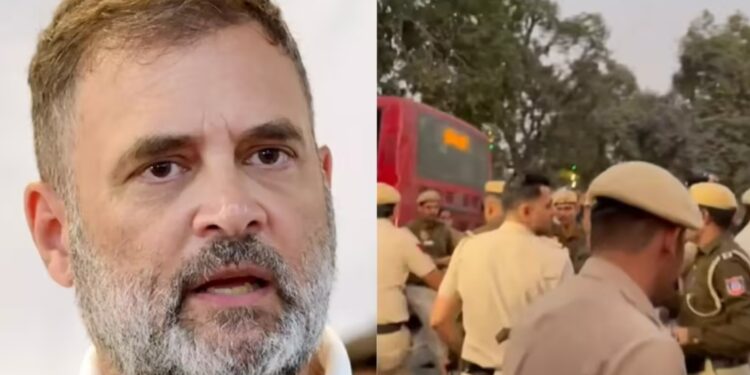 दिल्ली की हवा पर भड़के राहुल गांधी: “बच्चों की जान खतरे में, सरकार सिर्फ तमाशा देख रही है!”