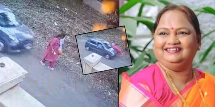 Nirmala Gavit Accident: शिवसेना की पूर्व विधायक निर्मला गावित को तेज रफ्तार कार ने मारी टक्कर, CCTV में कैद वारदात