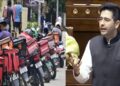AAP सांसद राघव चड्ढा ने राज्यसभा में उठाया मुद्दा: “डिलीवरी ब्वॉय भारतीय अर्थव्यवस्था के अनदेखे पहिये”
