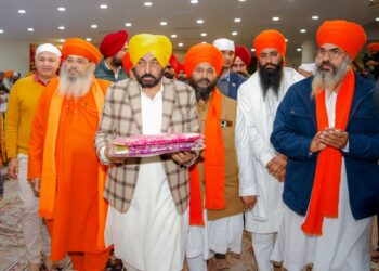 संत समाज ने की भगवंत सिंह मान सरकार की सराहना — गुरु रविदास जी के 649वें प्रकाश पर्व पर शानदार इंतज़ाम