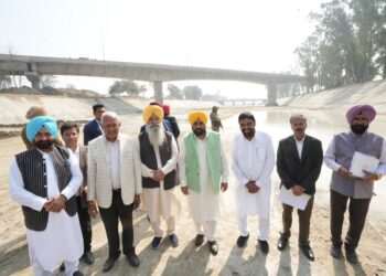 मुख्यमंत्री भगवंत सिंह मान ने किसानों को दिया बड़ा तोहफ़ा, मालवा क्षेत्र के चार ज़िलों तक पहुँचा नहर का पानी