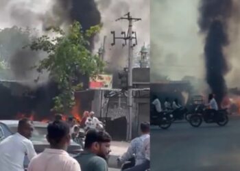 Ahmedabad Violence: अहमदाबाद में झड़प के बाद हिंसा, एक की मौत; कई दुकानें जलकर राख