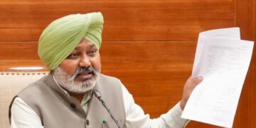 पंजाब का आबकारी राजस्व लक्ष्य को पार करते हुए 11,782 करोड़ रुपये तक पहुँचा; चार वर्षों में वसूली लगभग दोगुनी: हरपाल सिंह चीमा