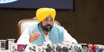 पंजाब में ई.डी. के माध्यम से भाजपा का चुनावी खेल जारी, तीन दिनों में दो ‘आप’ नेताओं के घरों पर छापे: मुख्यमंत्री भगवंत सिंह मान