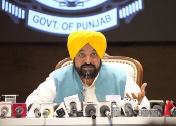 पंजाब में ई.डी. के माध्यम से भाजपा का चुनावी खेल जारी, तीन दिनों में दो ‘आप’ नेताओं के घरों पर छापे: मुख्यमंत्री भगवंत सिंह मान