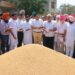 खाद्य एवं नागरिक आपूर्ति मंत्री लाल चंद कटारूचक्क ने भगतांवाला अनाज मंडी में चल रही गेहूं खरीद का लिया जायजा
