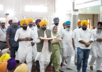 पंजाब के मुख्यमंत्री भगवंत सिंह मान ने गुरुद्वारा जोतीसर साहिब में माथा टेका, बेअदबी के खिलाफ सख्त कानून बनाने का बल बख्शने के लिए ईश्वर का शुक्रिया अदा किया