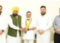 भाजपा को बड़ा झटका: वरिष्ठ नेता अनिल कुमार सेठी ‘आम आदमी पार्टी’ में शामिल, CM मान ने किया स्वागत