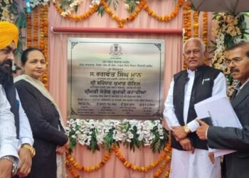 काठगढ़ लिफ्ट सिंचाई योजना से पहली बार नहरी पानी पहुंचा बलाचौर के कंडी इलाके तक, सूखे से मिली राहत