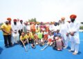 मुख्यमंत्री भगवंत सिंह मान ने जालंधर में खेलों को प्रोत्साहित करने के लिए दिया बड़ा तोहफा, गांव सीचेवाल के संत अवतार सिंह मेमोरियल हॉकी स्टेडियम में एस्ट्रोटर्फ का किया उद्घाटन