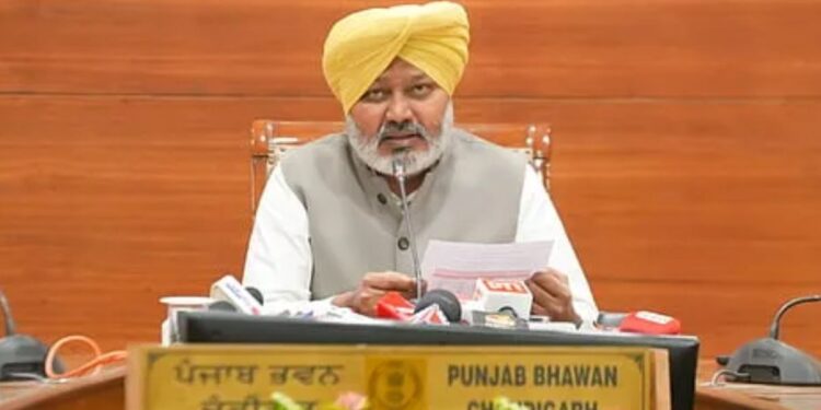 भाजपा की धूरी रैली पर हरपाल चीमा का तंज- सीएम नायब सैनी जनता को नहीं, खाली कुर्सियों को भाषण देकर लौटे