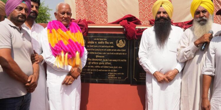 जल संसाधन मंत्री बरिंदर कुमार गोयल द्वारा 13 करोड़ रुपये की सिंचाई परियोजनाओं का शुभारंभ, करीब 3832 एकड़ कृषि योग्य क्षेत्र को पहली बार मिलेगा नहरी पानी