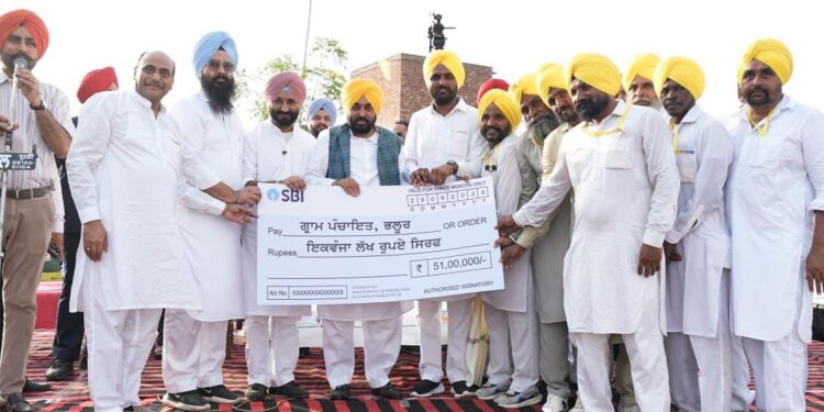 हर खेत तक नहरी पानी पहुंचाने के लिए हमारी सरकार 7,000 किलोमीटर नई पाइपलाइनें बिछाएगी: मुख्यमंत्री भगवंत सिंह मान